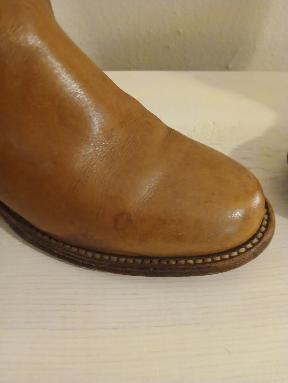 Frye Brown Leather Knee-High Boots - Picture 4 of 6